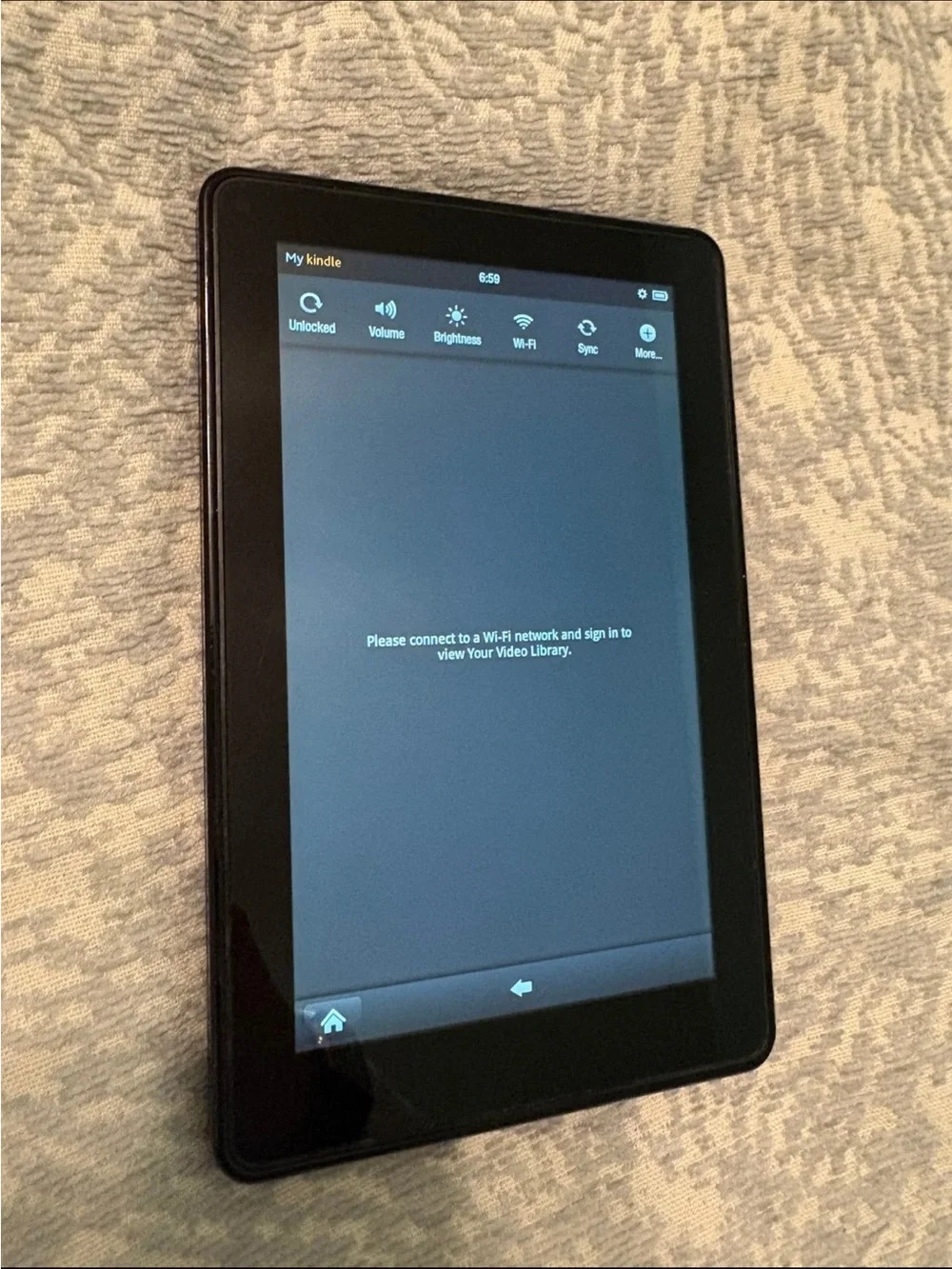 Amazon Kindle Fire 1st generation original eReader tablet version 6.3.4